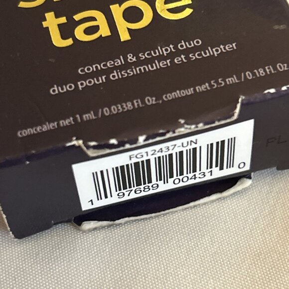 TARTE DOUBLE DUTY BEAUTY SHAPE TAPE CONCEALER 12N FAIR NEUTRAL & sculpt s bronze - Picture 6 of 9